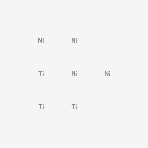 molecular formula Ni4Ti3 B14323848 nickel;titanium CAS No. 105884-35-3