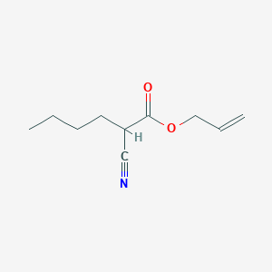 prop-2-enyl 2-cyanohexanoate