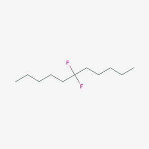 molecular formula C11H22F2 B14323900 Undecane, 6,6-difluoro- CAS No. 103383-71-7