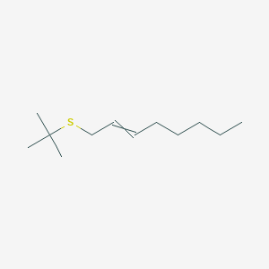 molecular formula C12H24S B14323925 1-(tert-Butylsulfanyl)oct-2-ene CAS No. 104221-12-7