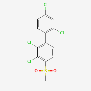 1,1'-Biphenyl, 2,2',3,4'-tetrachloro-4-(methylsulfonyl)-