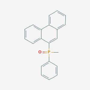 molecular formula C21H17OP B14323936 Methyl(oxo)(phenanthren-9-yl)(phenyl)-lambda~5~-phosphane CAS No. 103130-19-4