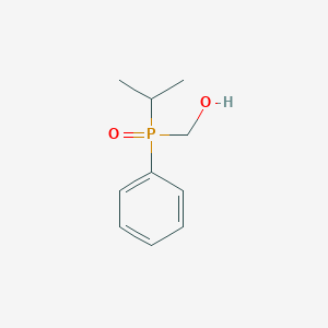 [Phenyl(propan-2-yl)phosphoryl]methanol