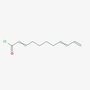 Undeca-2,8,10-trienoyl chloride