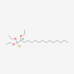 molecular formula C21H43O3Si B14324035 CID 78060820 