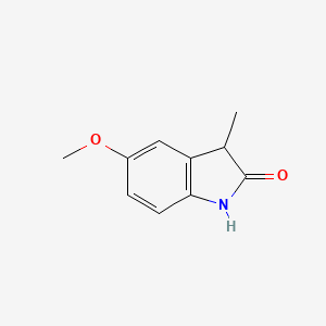 molecular formula C10H11NO2 B14324052 1,3-Dihydro-5-methoxy-3-methyl-2h-indol-2-one CAS No. 101349-16-0