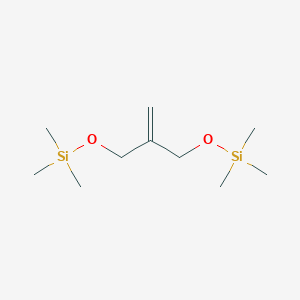 molecular formula C10H24O2Si2 B14324226 2,2,8,8-Tetramethyl-5-methylidene-3,7-dioxa-2,8-disilanonane CAS No. 105857-45-2