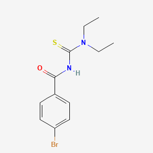 4-Bromo-N-(diethylcarbamothioyl)benzamide