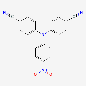 4,4'-[(4-Nitrophenyl)azanediyl]dibenzonitrile