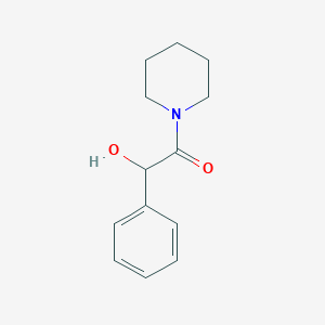 Piperidine, 1-(hydroxyphenylacetyl)-