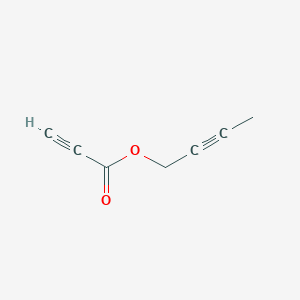 molecular formula C7H6O2 B14324301 But-2-yn-1-yl prop-2-ynoate CAS No. 109273-63-4