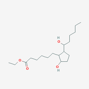 Ethyl 6-[2-hydroxy-5-(1-hydroxyhexyl)cyclopentyl]hexanoate