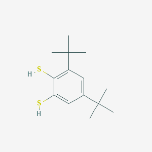 molecular formula C14H22S2 B14324321 3,5-Di-tert-butylbenzene-1,2-dithiol CAS No. 109082-03-3