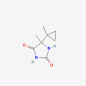 5-Methyl-5-(1-methylcyclopropyl)imidazolidine-2,4-dione