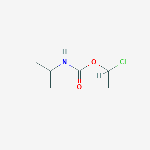 molecular formula C6H12ClNO2 B14324375 1-Chloroethyl propan-2-ylcarbamate CAS No. 105965-77-3