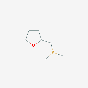 molecular formula C7H15OP B14324491 Dimethyl[(oxolan-2-yl)methyl]phosphane CAS No. 111997-89-8