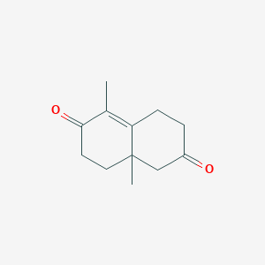 5,8a-Dimethyl-1,3,4,7,8,8a-hexahydronaphthalene-2,6-dione