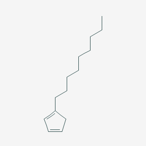 molecular formula C14H24 B14324564 1,3-Cyclopentadiene, 1-nonyl CAS No. 102929-02-2