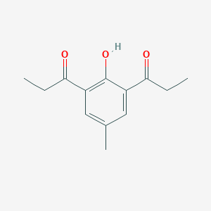 1,1'-(2-Hydroxy-5-methyl-1,3-phenylene)di(propan-1-one)