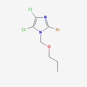 1H-Imidazole, 2-bromo-4,5-dichloro-1-(propoxymethyl)-