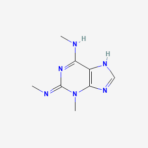 N~2~,N~6~,3-Trimethyl-3H-purine-2,6-diamine