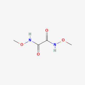 molecular formula C4H8N2O4 B14324621 N~1~,N~2~-Dimethoxyethanediamide CAS No. 106680-41-5