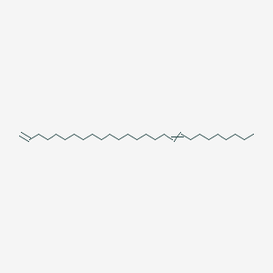 molecular formula C27H52 B14324655 Heptacosa-1,18-diene CAS No. 104899-45-8