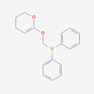 molecular formula C18H19O2Si B14324658 CID 78060818 