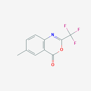 6-Methyl-2-(trifluoromethyl)-4H-3,1-benzoxazin-4-one