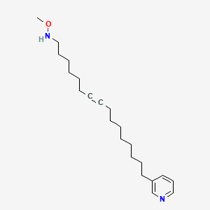 molecular formula C22H36N2O B14324684 Niphatyne A CAS No. 109741-36-8