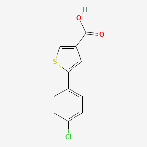 B1432471 5-(4-Chlorophenyl)thiophene-3-carboxylic acid CAS No. 130674-34-9
