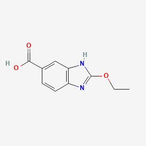 B1432478 2-ethoxy-1H-1,3-benzodiazole-5-carboxylic acid CAS No. 1060705-46-5