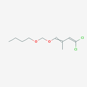 4-(Butoxymethoxy)-1,1-dichloro-3-methylbuta-1,3-diene