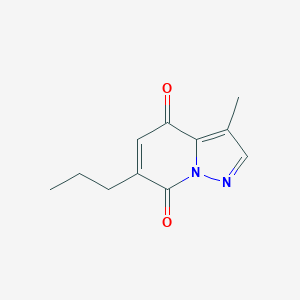 3-Methyl-6-propylpyrazolo[1,5-a]pyridine-4,7-dione