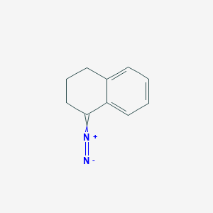 molecular formula C10H10N2 B14324833 Naphthalene, 1-diazo-1,2,3,4-tetrahydro- CAS No. 107820-92-8