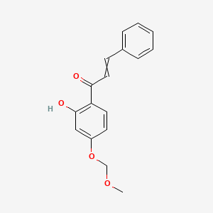 1-[2-Hydroxy-4-(methoxymethoxy)phenyl]-3-phenylprop-2-en-1-one