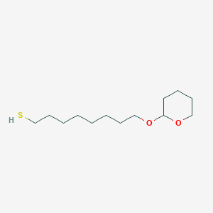 8-[(Oxan-2-yl)oxy]octane-1-thiol