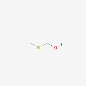 molecular formula C2H6OSi B14324947 CID 21807523 