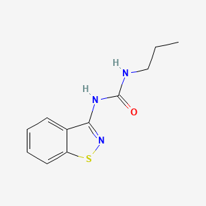 1-(1,2-Benzothiazol-3-yl)-3-propylurea