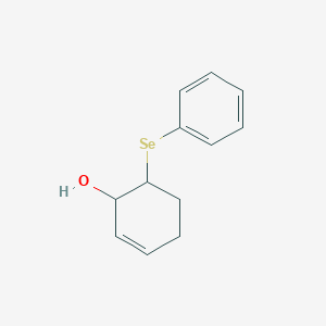 molecular formula C12H14OSe B14325021 6-(Phenylselanyl)cyclohex-2-en-1-ol CAS No. 111787-46-3