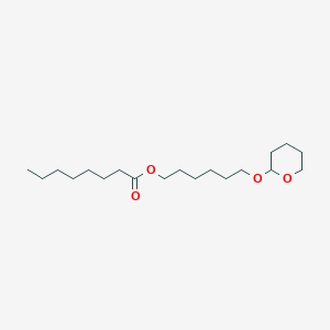 6-[(Oxan-2-yl)oxy]hexyl octanoate