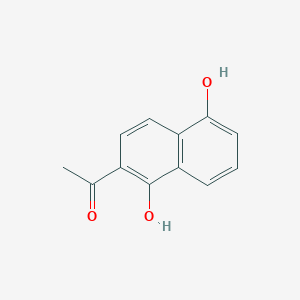 1-(1,5-Dihydroxynaphthalen-2-yl)ethan-1-one