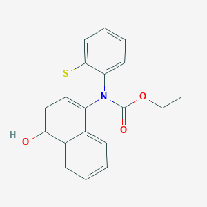 Ethyl 5-hydroxy-12H-benzo[a]phenothiazine-12-carboxylate