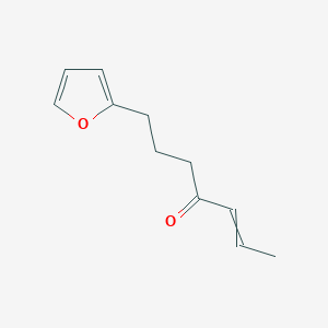 7-(Furan-2-yl)hept-2-en-4-one