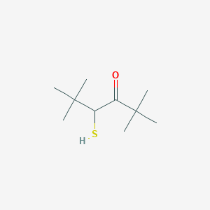 2,2,5,5-Tetramethyl-4-sulfanylhexan-3-one