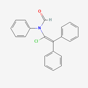 N-(1-Chloro-2,2-diphenylethenyl)-N-phenylformamide