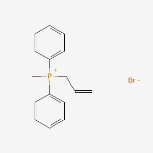 Methyl(diphenyl)(prop-2-en-1-yl)phosphanium bromide