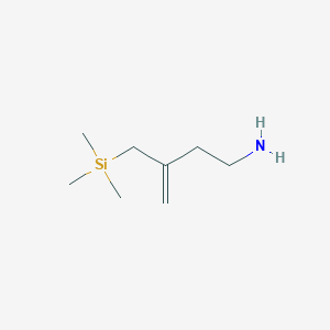 3-Buten-1-amine, 3-[(trimethylsilyl)methyl]-