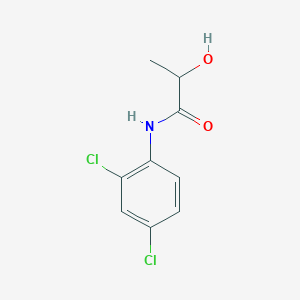 molecular formula C9H9Cl2NO2 B1432592 N-(2,4-二氯苯基)-2-羟基丙酰胺 CAS No. 1267051-52-4