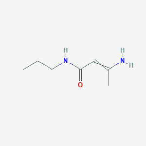 3-Amino-N-propylbut-2-enamide